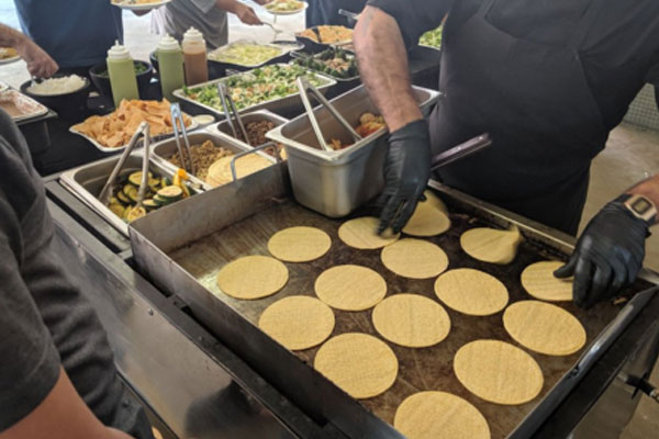 Taco man grill catering